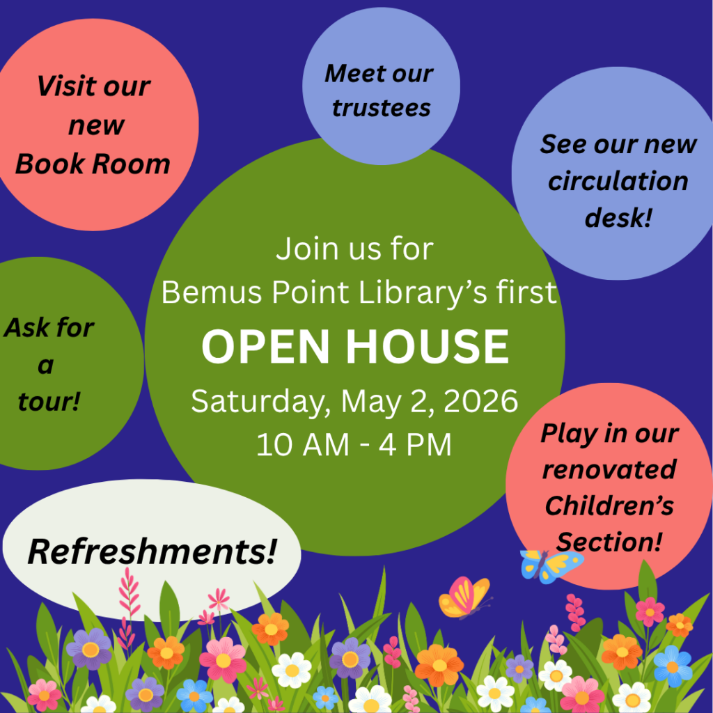Colorful post about Open House on May 2, 2026